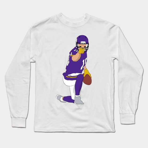 Adam Thielen Long Sleeve T-Shirt by SickSticksCo